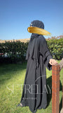 İpek krep kimono abaya
